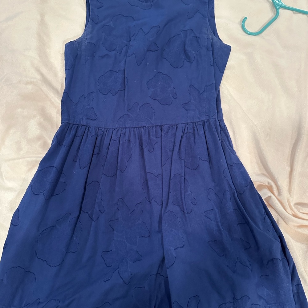 GAP Navy Floral Mini Dress